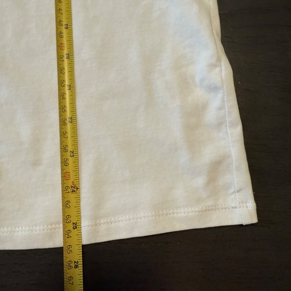 Karl Lagerfeld Women’s Short Sleeve Sunglasses Print White T- Shirt Size M - Picture 5 of 7